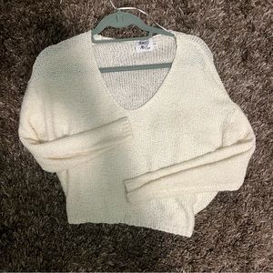 Princess Polly Cream Sweater